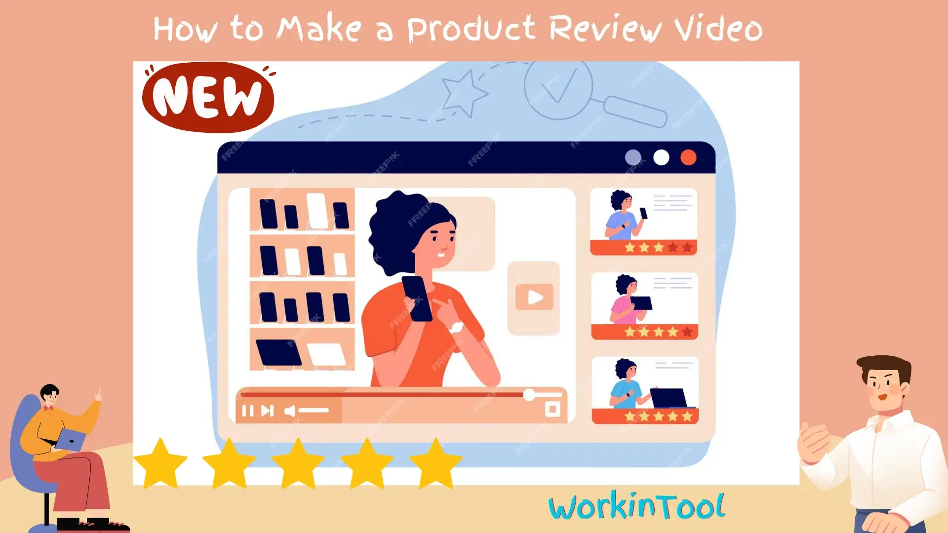 featured image for how to make a product review video