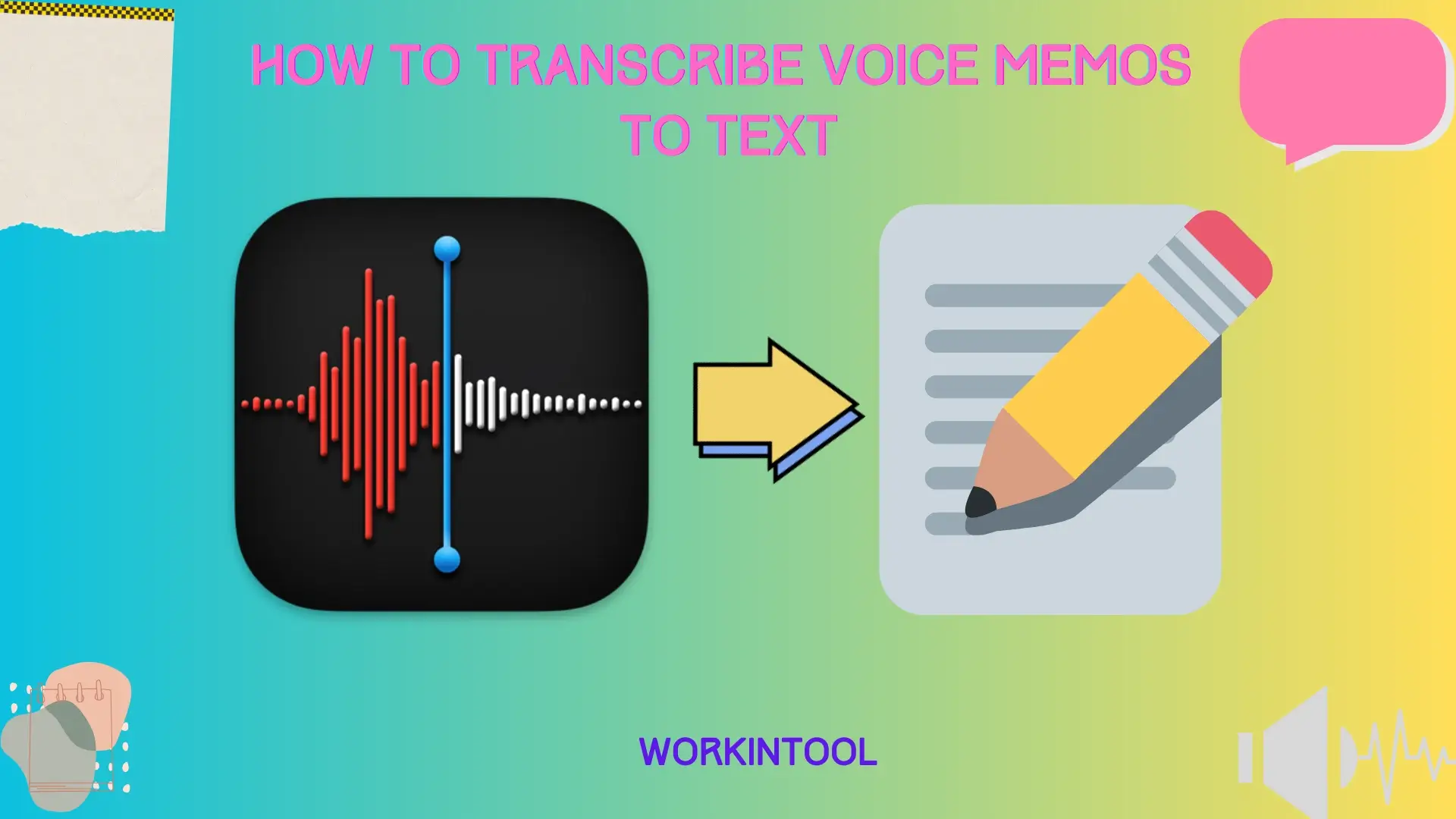 featured image for how to transcribe voice memos to text