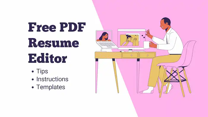 how to edit a resume in pdf