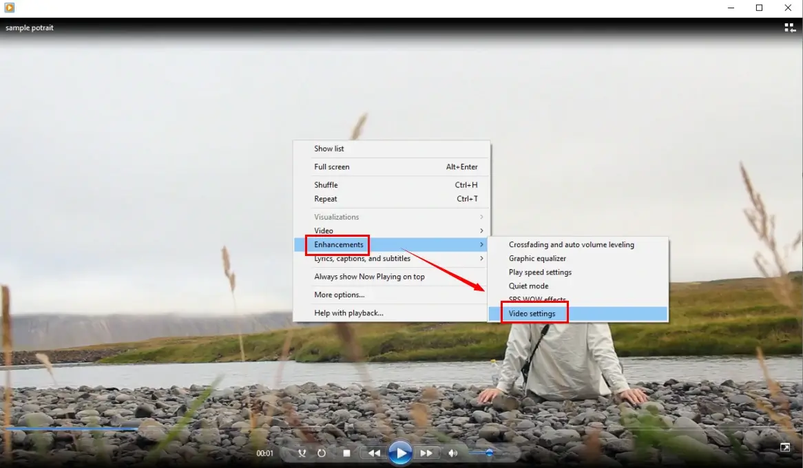 how to improve video quality in windows media player