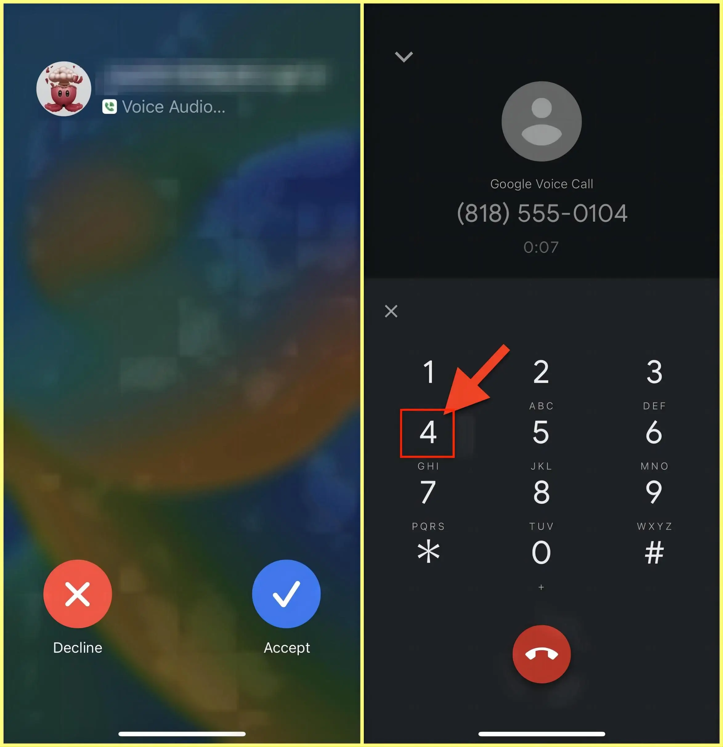 how to record a google voice call on android ios 2