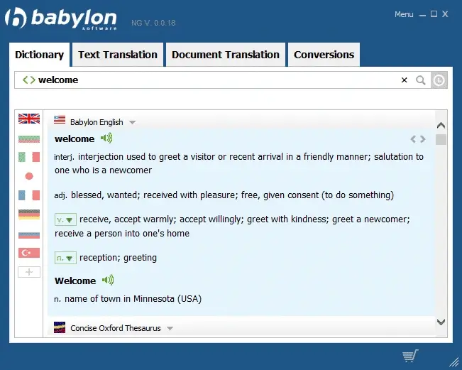 babylon translator