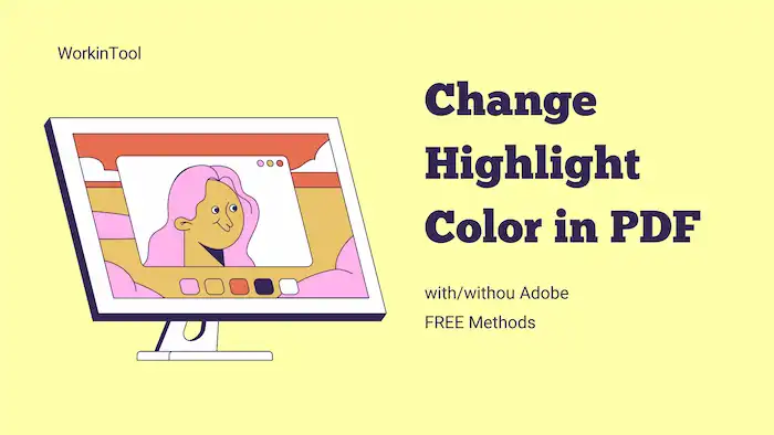 how to change highlight color in pdf