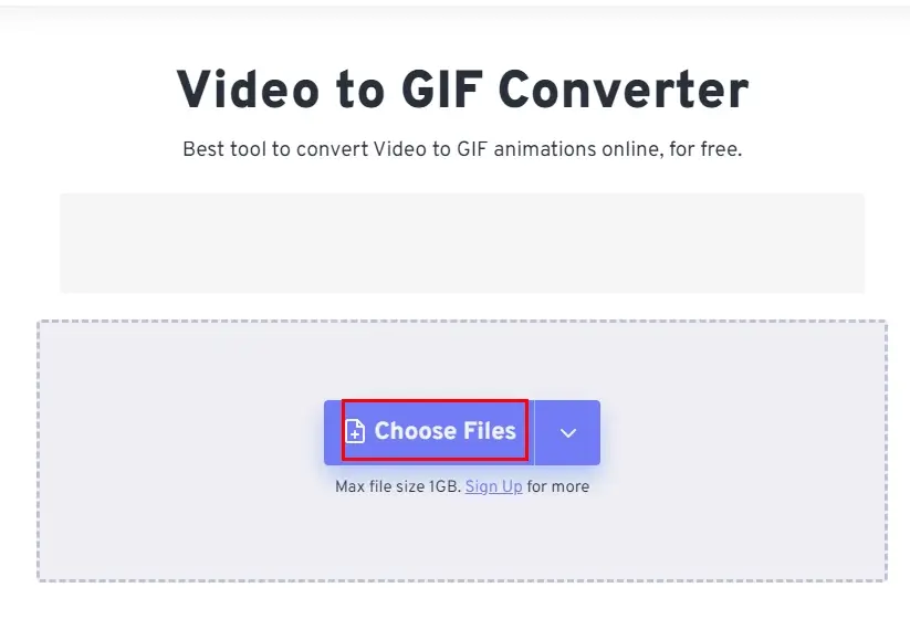 Free MOV to GIF Online Converter