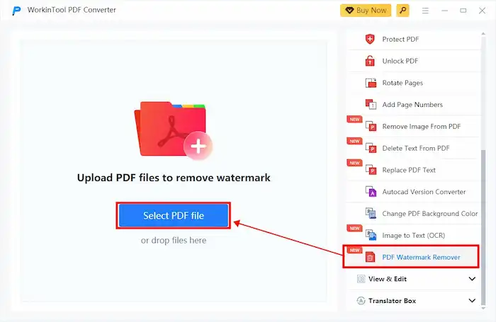workintool pdf watermark remover offline