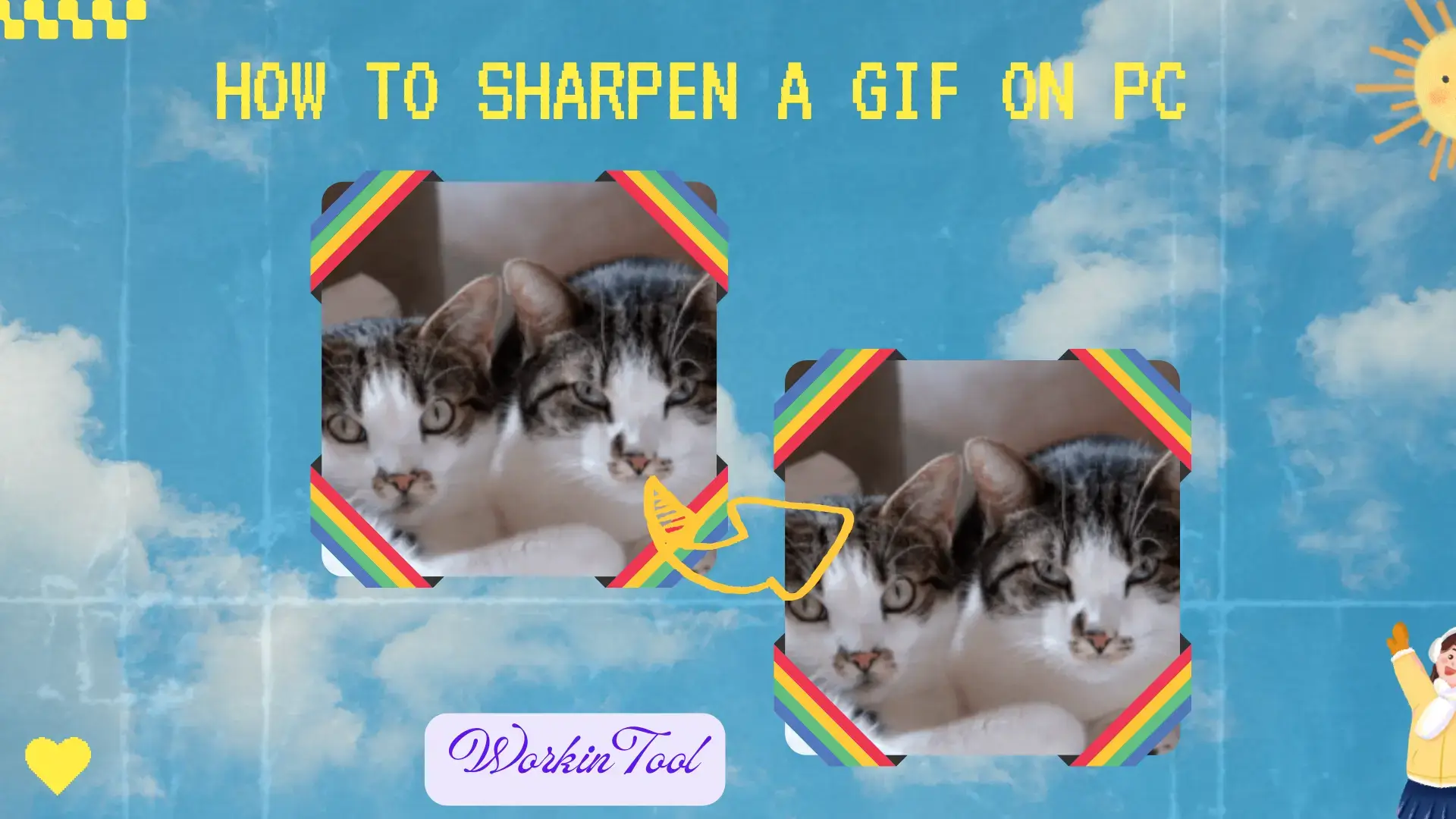How to Sharpen a GIF on PC | 3 Ways in 2024