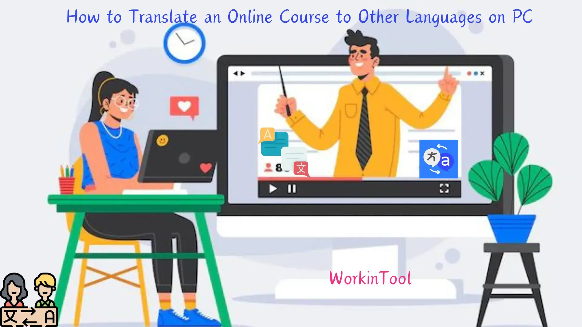 How to Translate an Online Course on PC | 2 Ways 2024