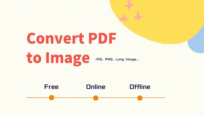 How to Convert PDF to Image Free Offline and Online | 3 Ways