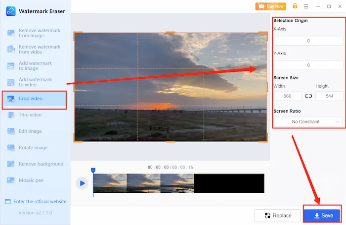 how to resize video for instagram by workintool