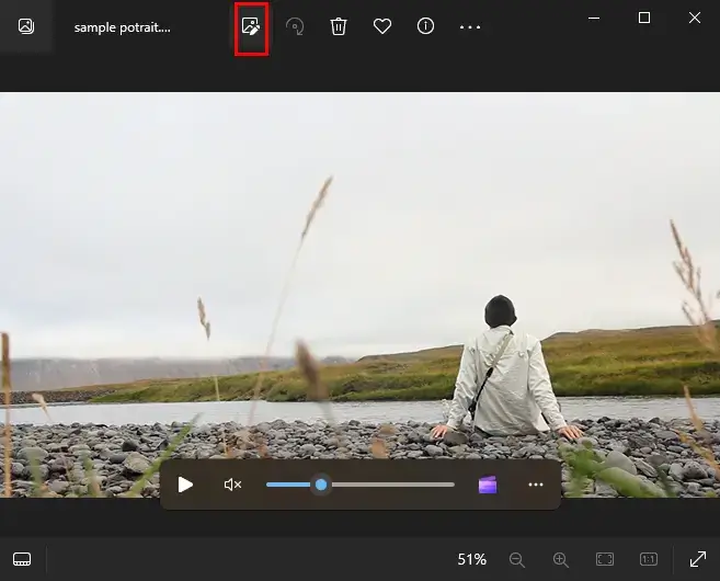 how to change video format in photos on windows 1