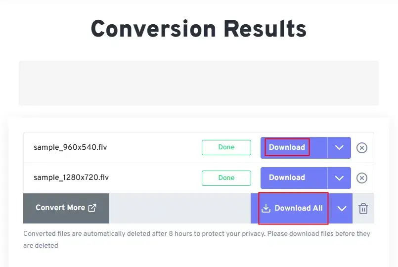 how to change video format online in freecomvert 2