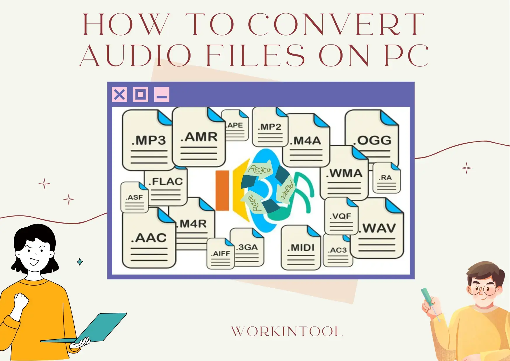 How to Convert Audio Files on PC | 4 Ways in 2024