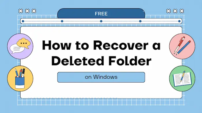 How to Recover a Deleted Folder on Windows FREE