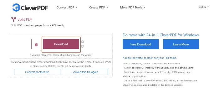CleverPDF (step 4)