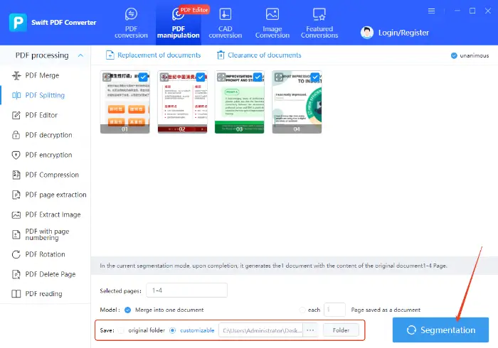 Swift PDF Converter (step 4)
