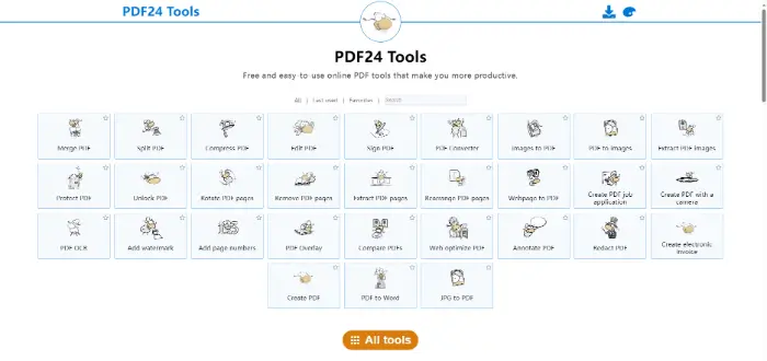 PDF24 Tools