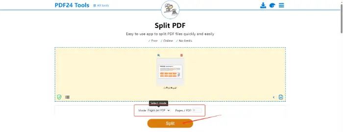 PDF24 Tools (step 3)