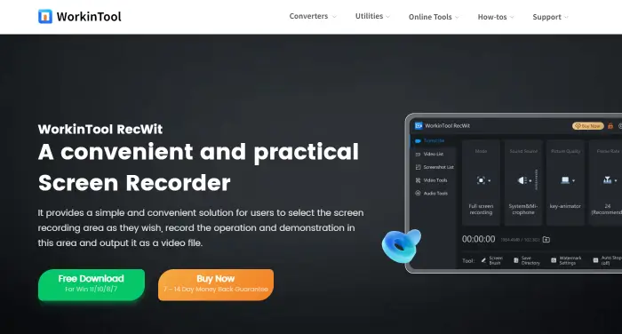WorkinTool RecWit