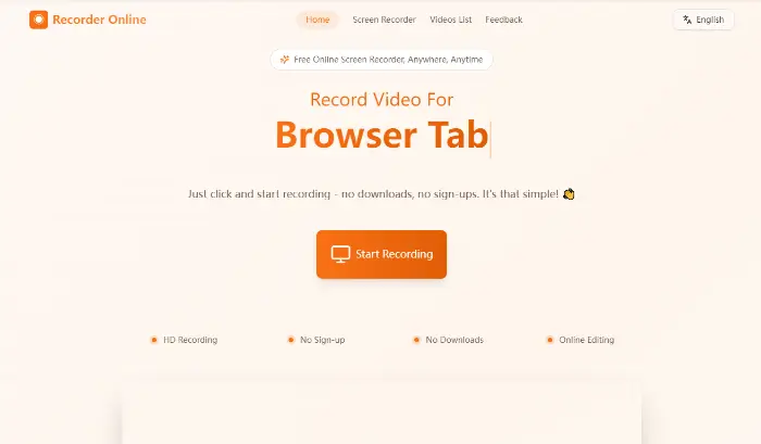 Recorder Online