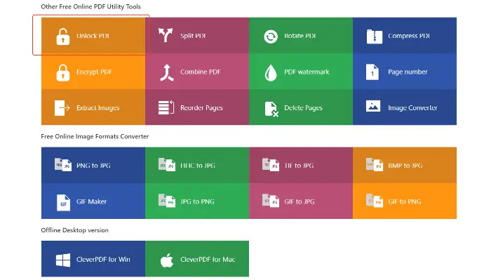 CleverPDF (step 1)