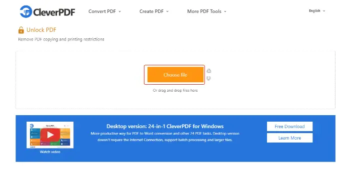 CleverPDF (step 2)