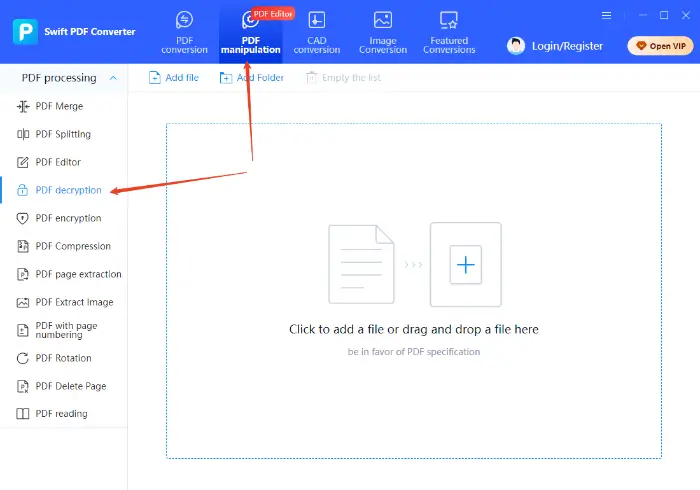 Swift PDF Converter (step 2)