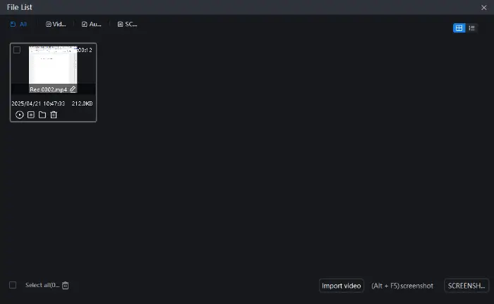 WorkinTool RecWit (step 5)