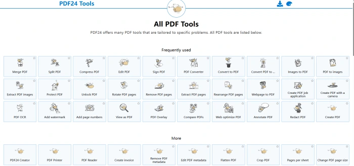 PDF24 Tools