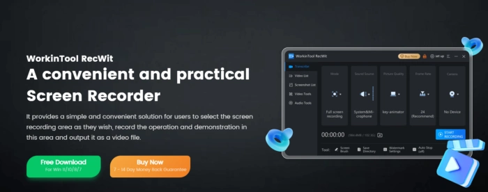 WorkinTool RecWit