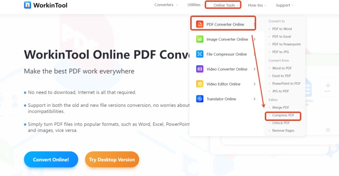 Compress PDF