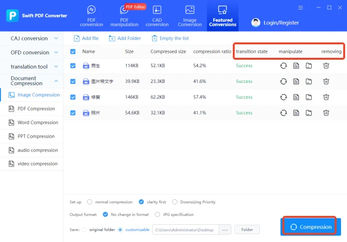 Swift PDF Converter step4