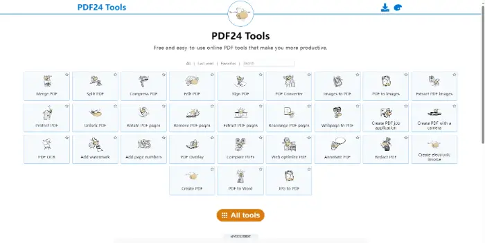 PDF24 Tools