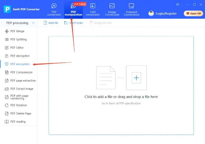 Swift PDF Converter (step 2)
