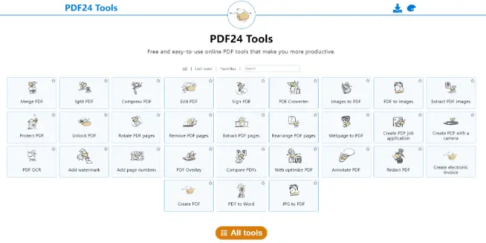 PDF24 Tools