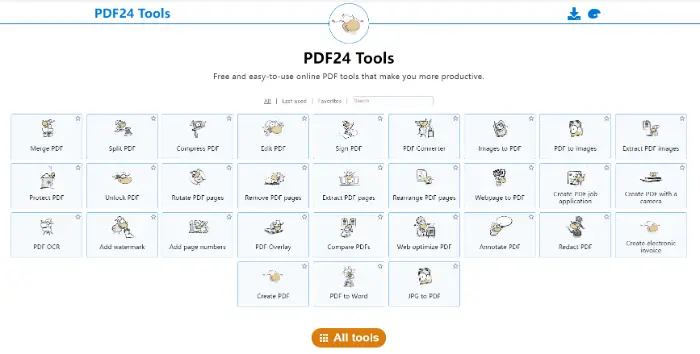 PDF24 Tools