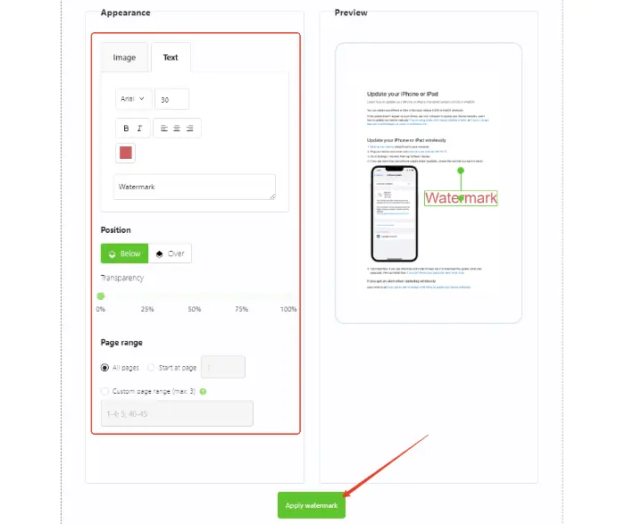 AvePDF (step 4)
