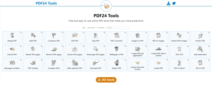 PDF24 Tools