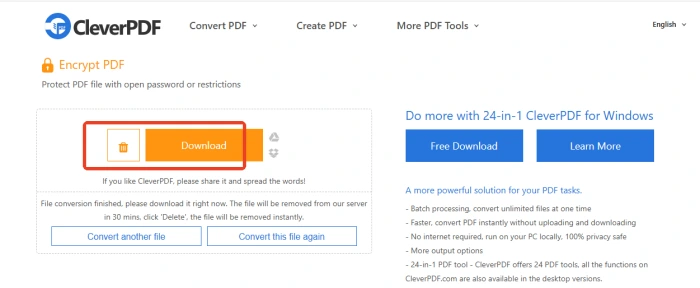 CleverPDF step3