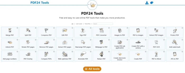 PDF24 Tools