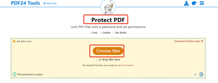 PDF24 Tools step1