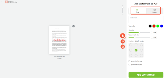 PDF Candy step3