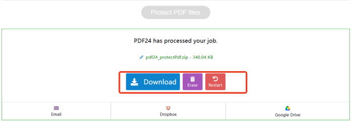 PDF24 Tools step3