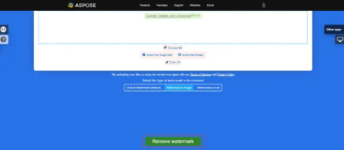 Aspose (step 3)