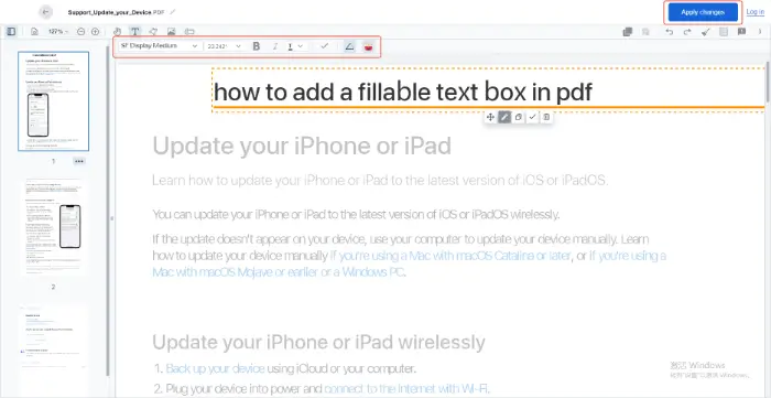 Formize (step 3)