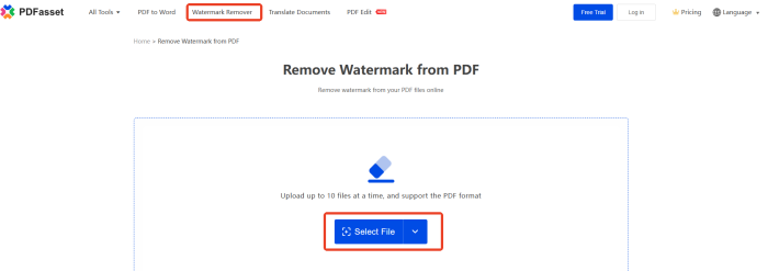 PDFasset Step1