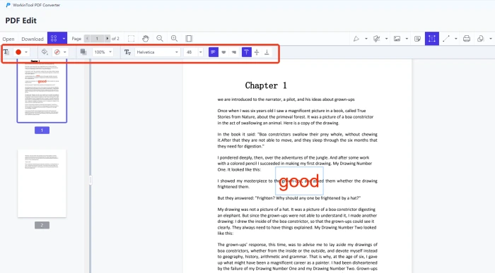 WorkinTool PDF Converter step4