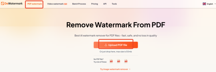 Dewatermark Step1