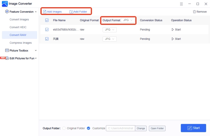 ImageConverter step2
